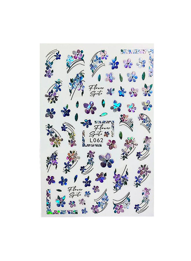 brunson ملصقات تصميم ثلاثية الأبعاد لتزيين فن الأظافر L062 - Image 1