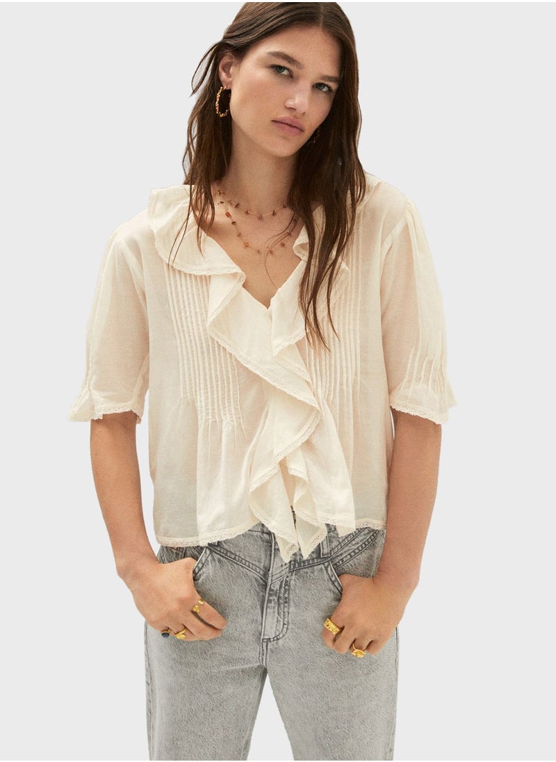 MANGO - High Waist Jeans - Image 1