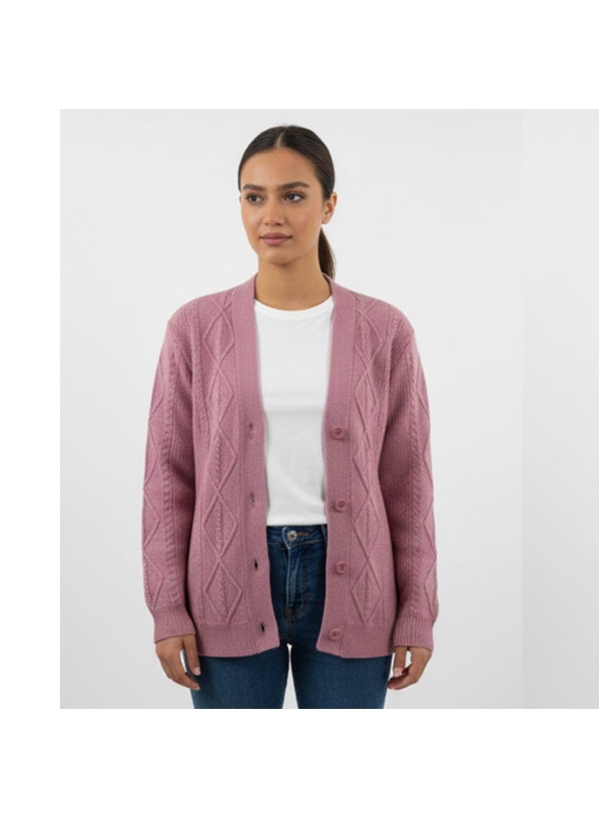 سيزار كارديجان حريمي قصير بزراير من الأمام - Image 3