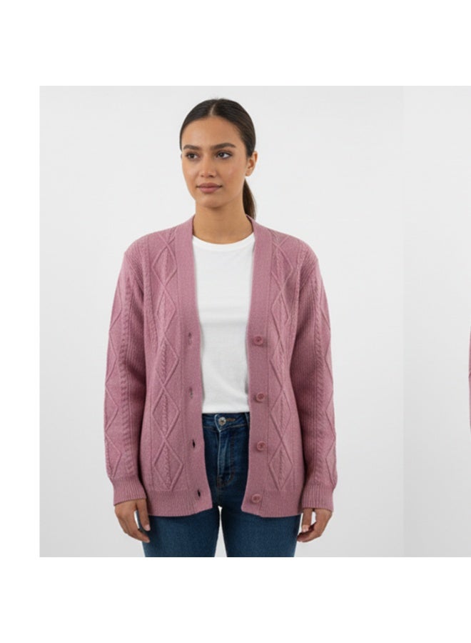 سيزار كارديجان حريمي قصير بزراير من الأمام - Image 1