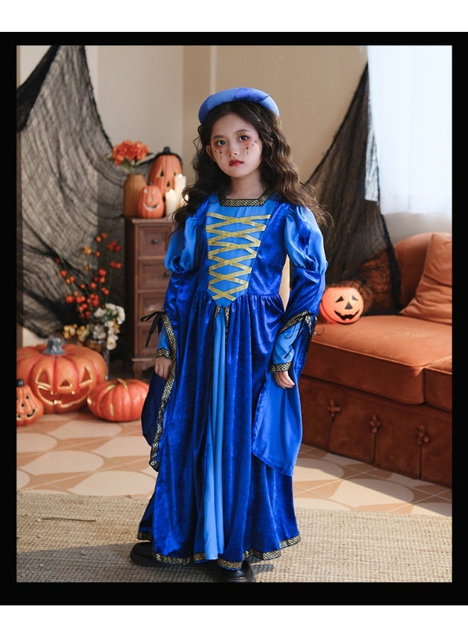 Loquat Vintage Court Style Dress for Girls - Image 1
