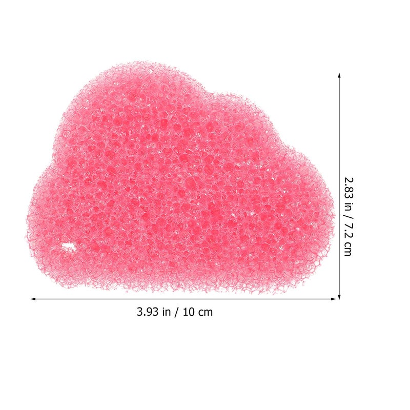 4 Pack Cloud Shaped Cleaning Sponges Multi Purpose Dishwashing Bathroom Pool Random Color - Image 3