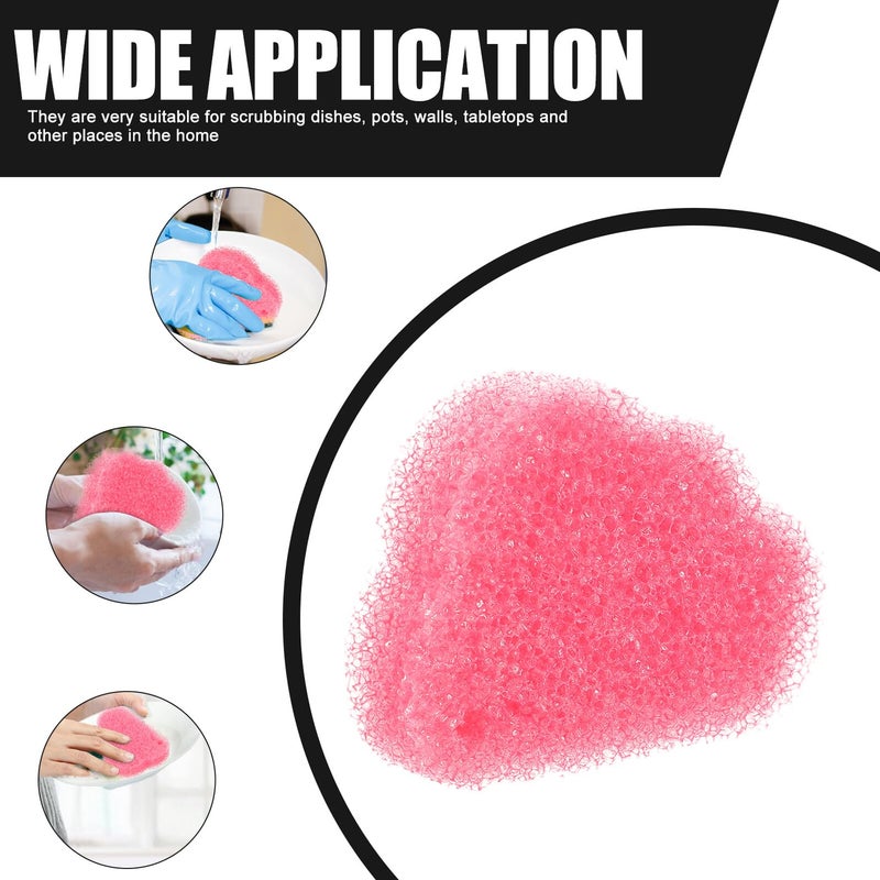 4 Pack Cloud Shaped Cleaning Sponges Multi Purpose Dishwashing Bathroom Pool Random Color - Image 4