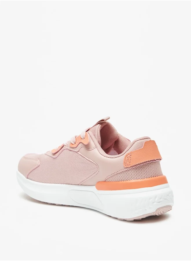 Kappa Women Textured Lace Up Sports Shoes