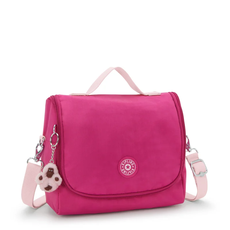 Kipling  Kipling  New Kichirou Intense Rose Large LunchBag with Trolley Sleeve 15289-2GU  | Best Price UAE