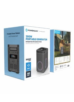 Powerology Powerology 90000mAh 300W Portable Generator Integrated Hi-Fi Sound System  - Image 3