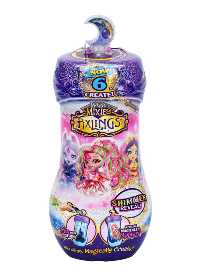 Magic Mixies PIXLINGS S2 W2 DOLL SINGLE PK HOWLEXA  - Image 2