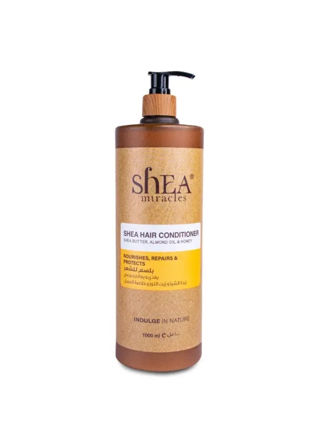 Shea Miracles Hair Conditioner Almond Oil & Honey 1 L