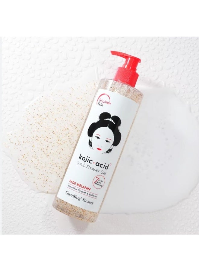Kojic Acid Scrub Shower Gel