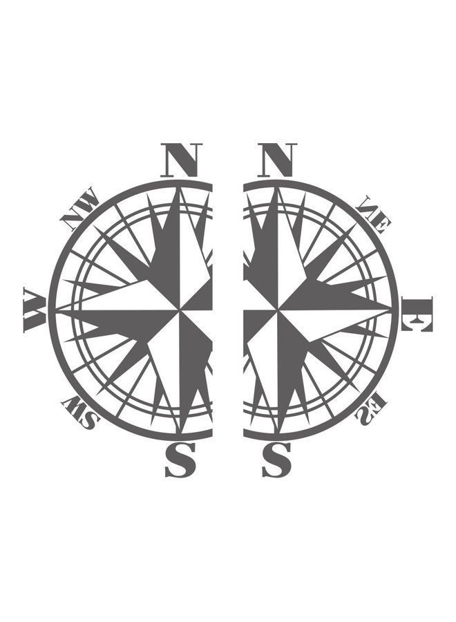 NIBEMINENT 2-Piece Universal Racing Body Side Roof Hood Decal Sticker  - Image 1