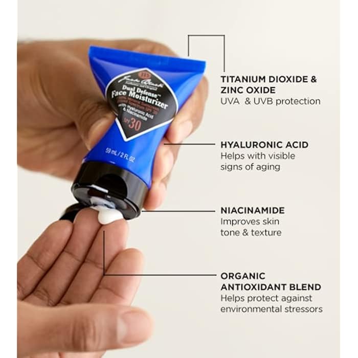 Jack Black Dual Defense™ Face Moisturizer- 100% Mineral Sunscreen Broad-Spectrum SPF 30 - Image 5