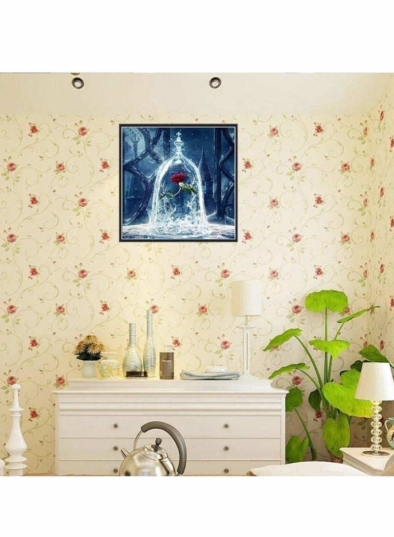 KASTWAVE DIY 5D Full Diamond Painting Kits Rose Drill Embroidery Manual Cross Stitch for Adults Kids Home Decorate Wall Flower - Image 3