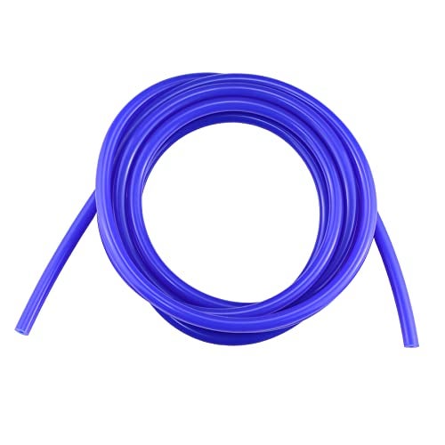 Ucreative 10FT ID 1/8" (3mm) High Temperature Silicone Vacuum Tubing Hose 130PSI Max Pressure Blue - Image 1