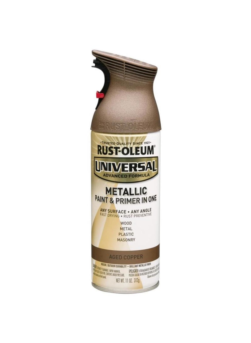 RUST-OLEUM طلاء رذاذ رست-أوليوم العالمي - نحاس قديم (312 جرام) - Image 1