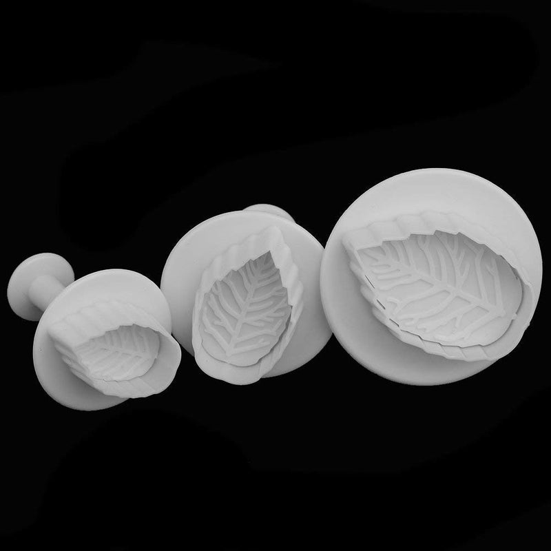 AOSHANG 33 Pcs Fondant Cake Cookie Plunger Cutter Fondant Cake Cutter Mold Sugar craft Flower Leaf Butterfly Heart Shape Decorating Mold DIY Tools - Image 2