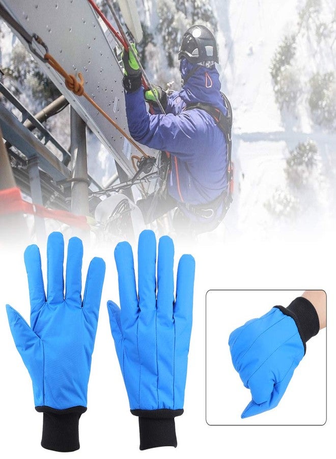 EVTSCAN Cryogenic Dry Ice Gloves Liquid Nitrogen Protective -200°C to -360°C Low Temperature Resistance Labor Hand Wear - Image 4