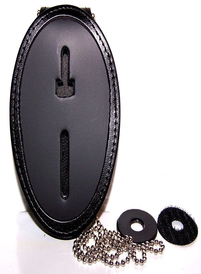 Perfect Fit Shield Wallets Los Angeles (LAPD) or Phoenix Belt Clip Badge Holder with Pocket and Chain (Cutout PF158 for 3.5 in. Tall Badge) - Image 3