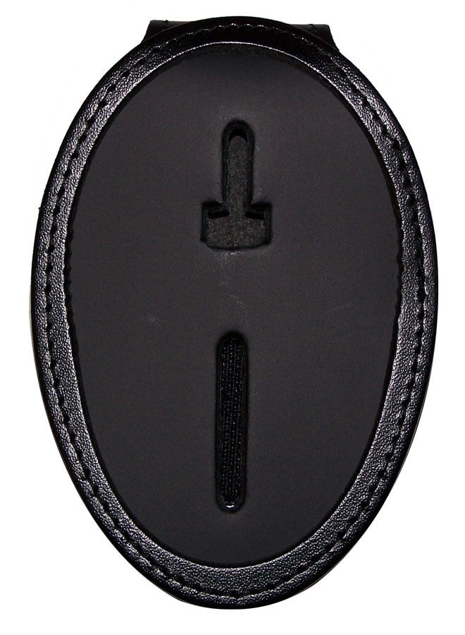 Perfect Fit Shield Wallets Los Angeles (LAPD) or Phoenix Belt Clip Badge Holder with Pocket and Chain (Cutout PF158 for 3.5 in. Tall Badge) - Image 1