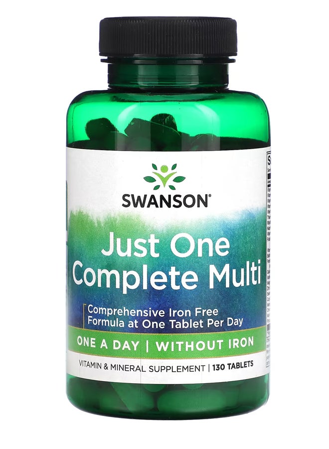 سوانسون مجرد قرص واحد متكامل متعدد ، 130 قرصًا