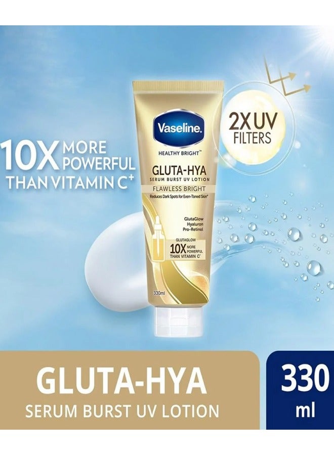 Vaseline Lotion Enhanced with Serum for Radiant Skin 330 ml - Image 1