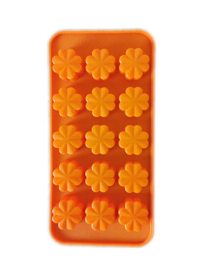 NIBEMINENT Cupcake Decorative Mould Orange 31 x 10cm  - Image 1