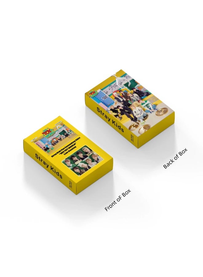 NIBEMINENT 55 Pcs Kpop Stray Kids TOY WORLD Lomo Cards Card For Fans Collection Gifts - Image 2