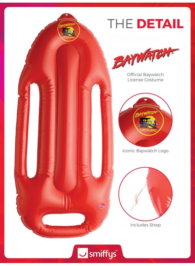 Smiffys Baywatch Lifeguard Inflatable Float Prop Red (1) - Image 4