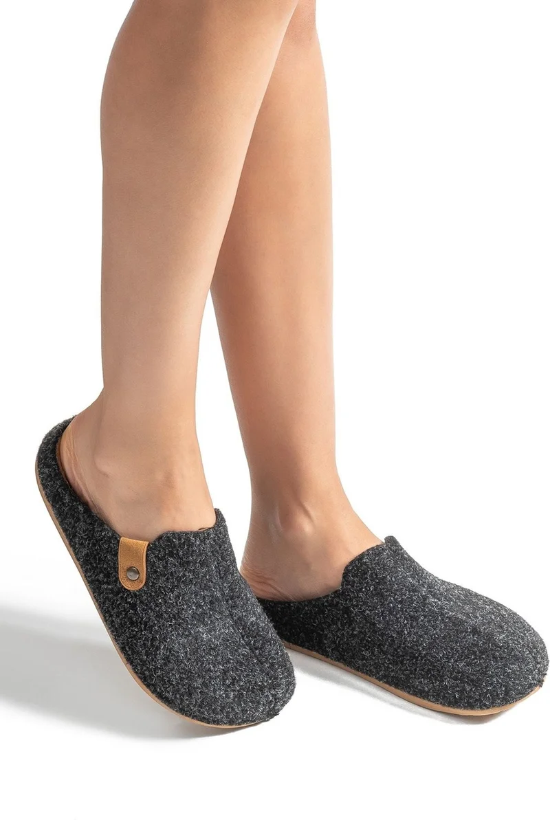 Twigy Teina Women's Waiter Size Home Slippers Black 36/40 AA0210