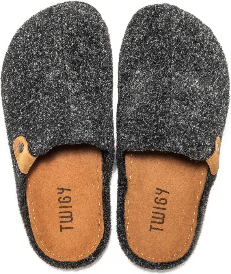 Twigy Teina Women's Waiter Size Home Slippers Black 36/40 AA0210