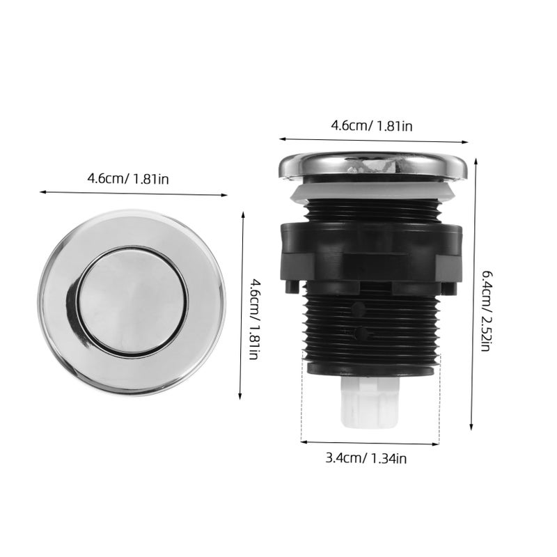 Pneumatic Air Switch for Garbage Disposal Bathroom Bathtub Spa Control Button - Image 3