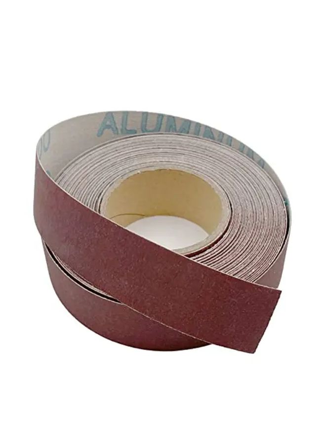 240 Grit Emery Cloth Sandpaper Roll 26 Feet Aluminum Oxide Abrasive For Wood Metal Sanding - Image 4