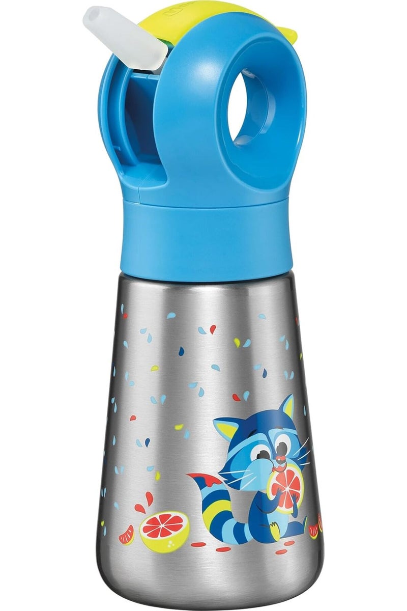 Maped Miniz Stainless Steel Water Bottle 350ml  (Mini Raccoon/Bear) - Image 5