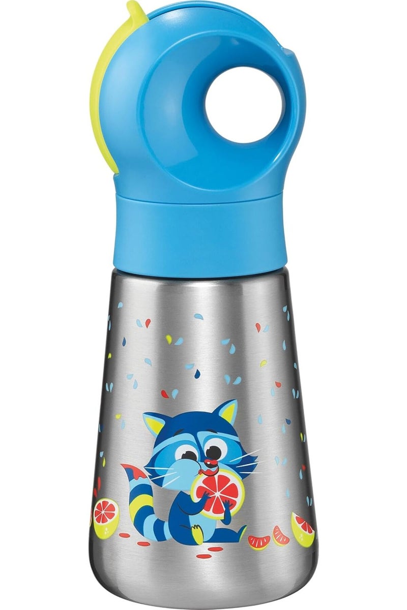 Maped Miniz Stainless Steel Water Bottle 350ml  (Mini Raccoon/Bear) - Image 3