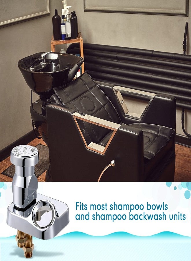 Hortsun Shampoo Bowl Vacuum Breaker Kit Shampoo Bowl Faucet Salon Sink Parts Shampoo Sink Parts for Replacement (16 Pcs) - Image 4