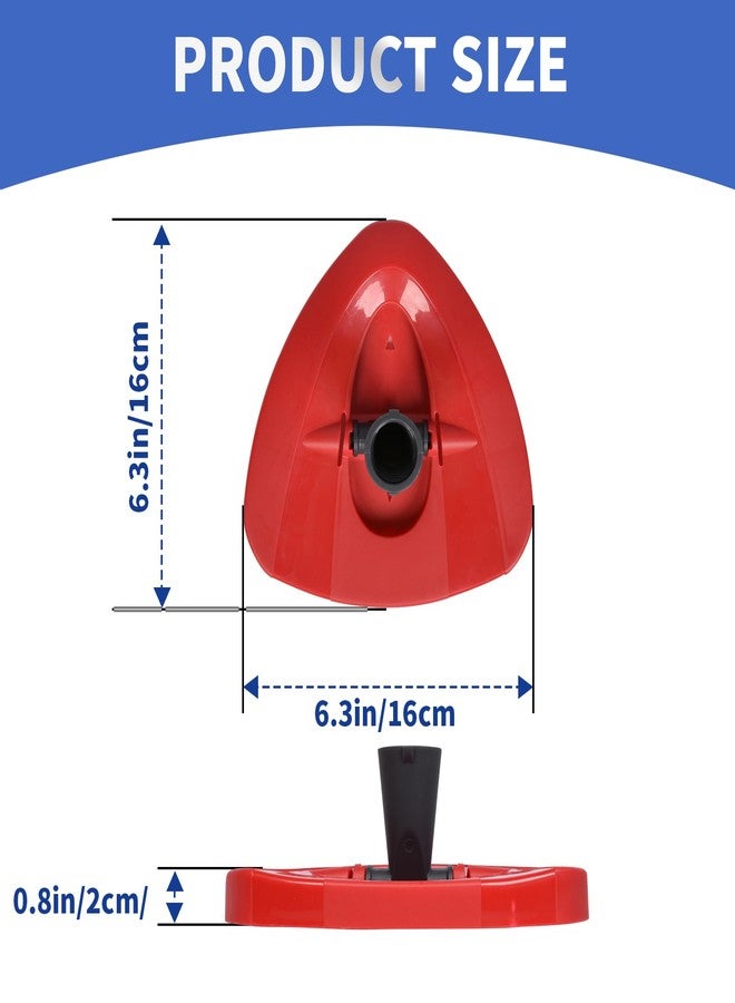 Hibaby Spin Mop Base Part Compatible with Ocedar Mop EasyWring 1-Tank System, 1 Ct - Image 5