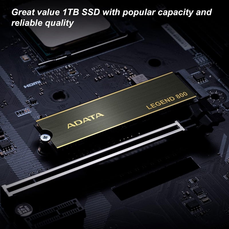 1TB SSD Legend 800, NVMe PCIe Gen4 x 4 M.2 2280 Internal Solid State Drive, Speed up to 3,500MB/s, Storage for PC and Laptops, High Endurance with 3D NAND - Image 4