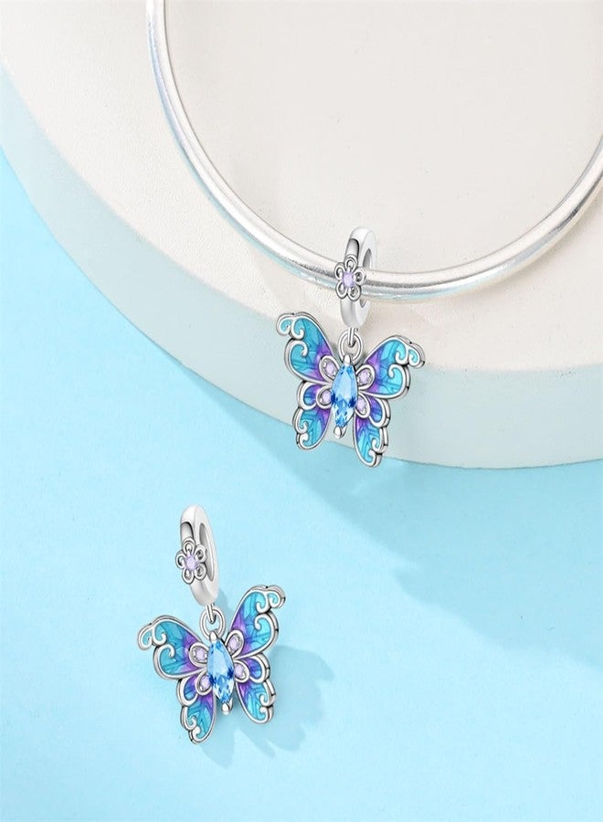 HappyStar 925 Sterling Silver Charms for Bracelets and Necklace Dangle Pendants Beads Charms Fits Charms Bracelets for Woman Jewelry Gifts (with one Spacer Bead Charms) - Image 2