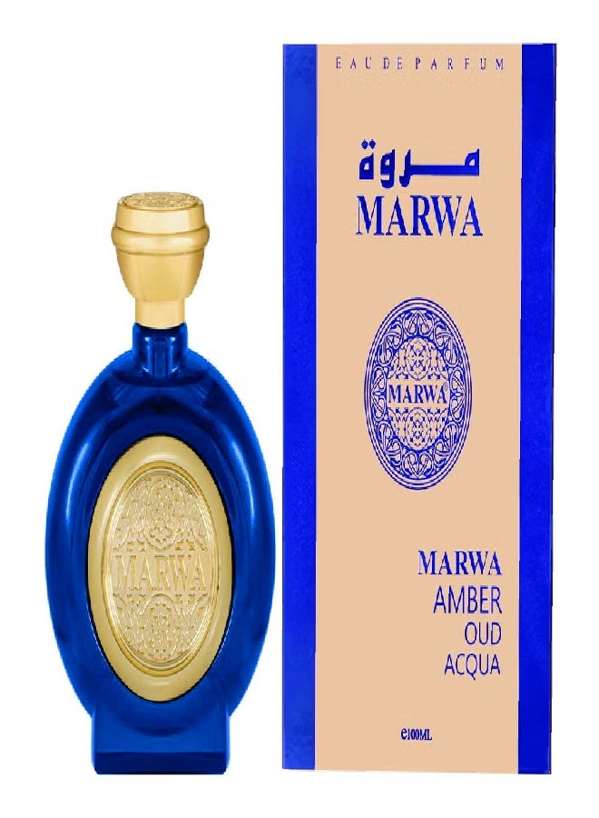 MARWA AMBER OUD ACQUA Eau De Parfum 100ML