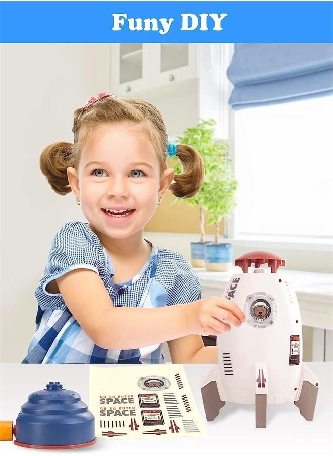 Generic - Outdoor Water Sprinkler for Kids and Toddlers - Backyard White Spinning Water Spray Rocket Toy for Summer Splashing Fun for 3-8 Years Old Boys Girls Gift - Image 1