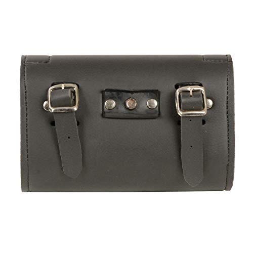 Milwaukee Leather Shaf International SH63202 Black Small PVC Windshield Bag - Image 2