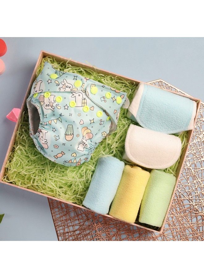 Superbottoms Gift Combo Pack Of 1 Freesize Uno Booster Pad And 3 Easy Clean Top Sheets; 1 Year Old Baby Gift; Birthday Gift For 1 Year Baby Girl & Boy; Pack Of 6 Items - Image 2