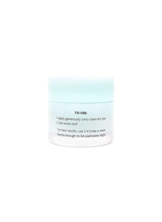 The Creme Shop - Overnight Lip Therapy Masque Collagen Lip Mask Lip Mask Moisturizing Korean Lip Mask Lip Plumping Mask Lip Sleeping Mask Plumping Peppermint - Image 1