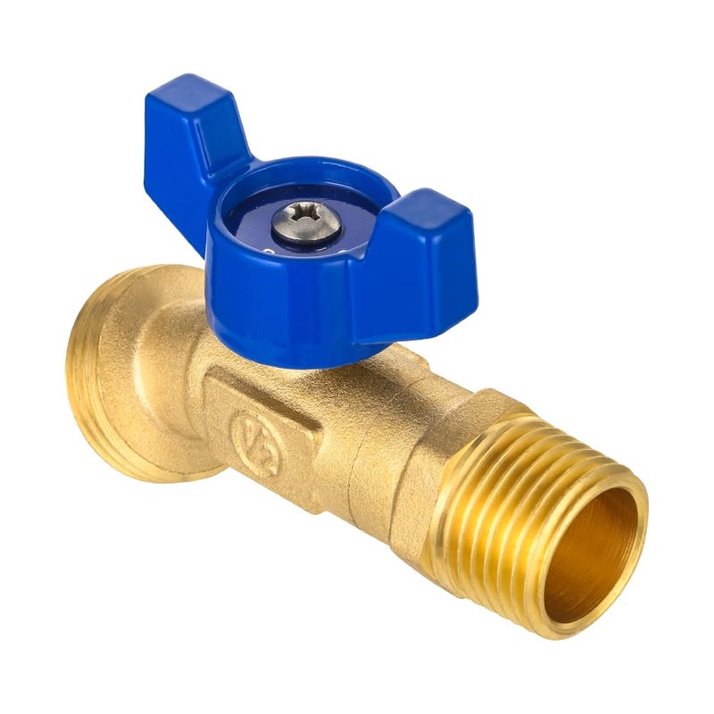 EFIELD 1/4-Turn Outdoor Spigot, Sillcock Hose Bibb Valve 1/2" Male NPT Inlet Ã—3/4" Male GHT Threaded Garden Hose Outlet/Connector,(SILLCOCK045) - Image 2
