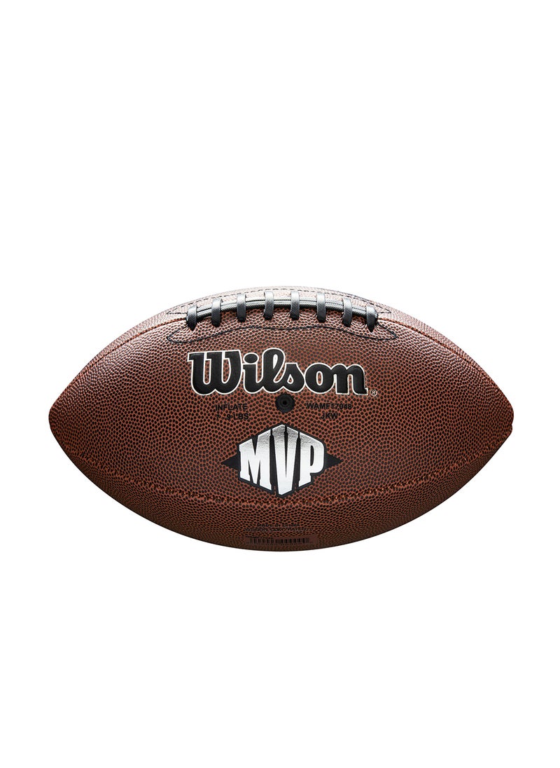 Wilson MVP Offical American Football - Official Size for +14 years old and Adults - Brown 