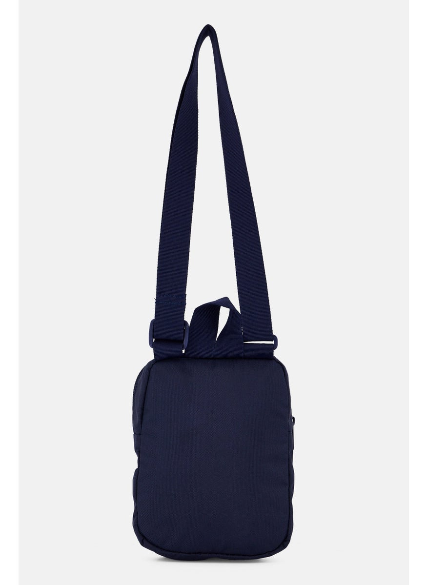 PUMA Men Brand Logo Phase Portable Backpack, Navy  - Image 3
