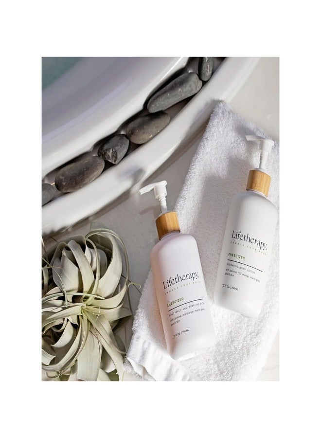 Lifetherapy Energized, Made For All Skin Types, Nourishing, 12 Ounce, Multiuse Liquid Soap, Body Wash, Bubble Bath - Image 3