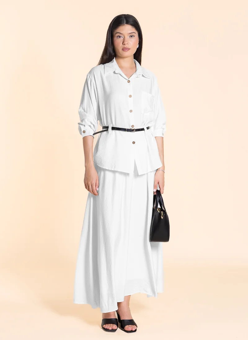 SHAPES LIGHTWEIGHT LONG SKIRT SET