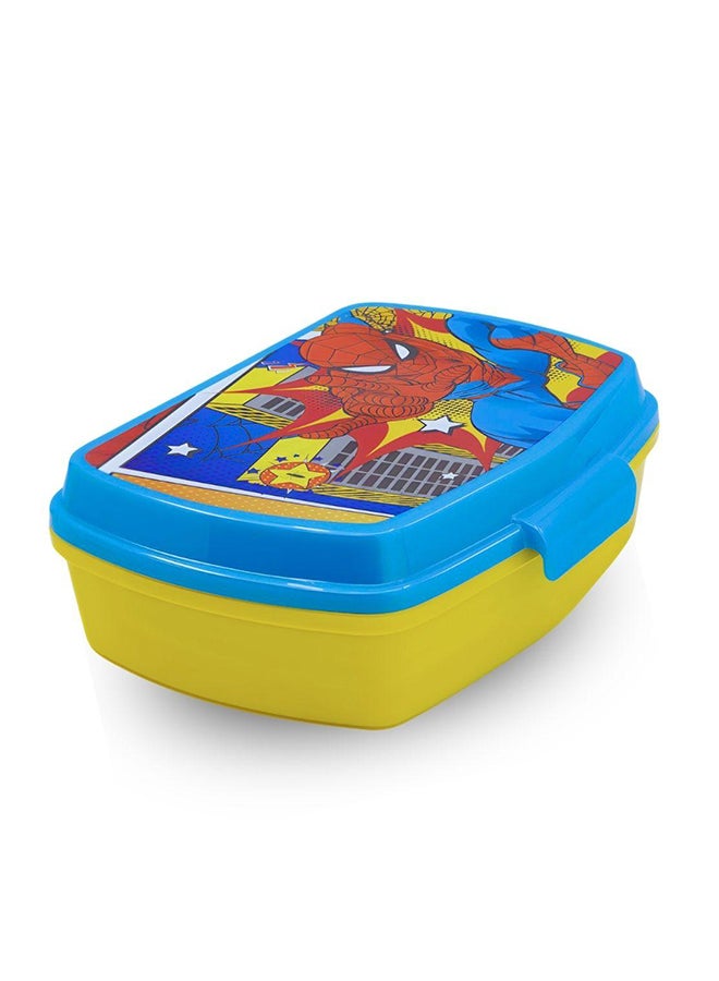 MARVEL Stor Funny Lunch Box Spiderman Midnight Flyer - Image 1