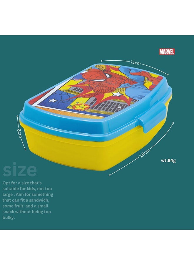 MARVEL Stor Funny Lunch Box Spiderman Midnight Flyer - Image 3