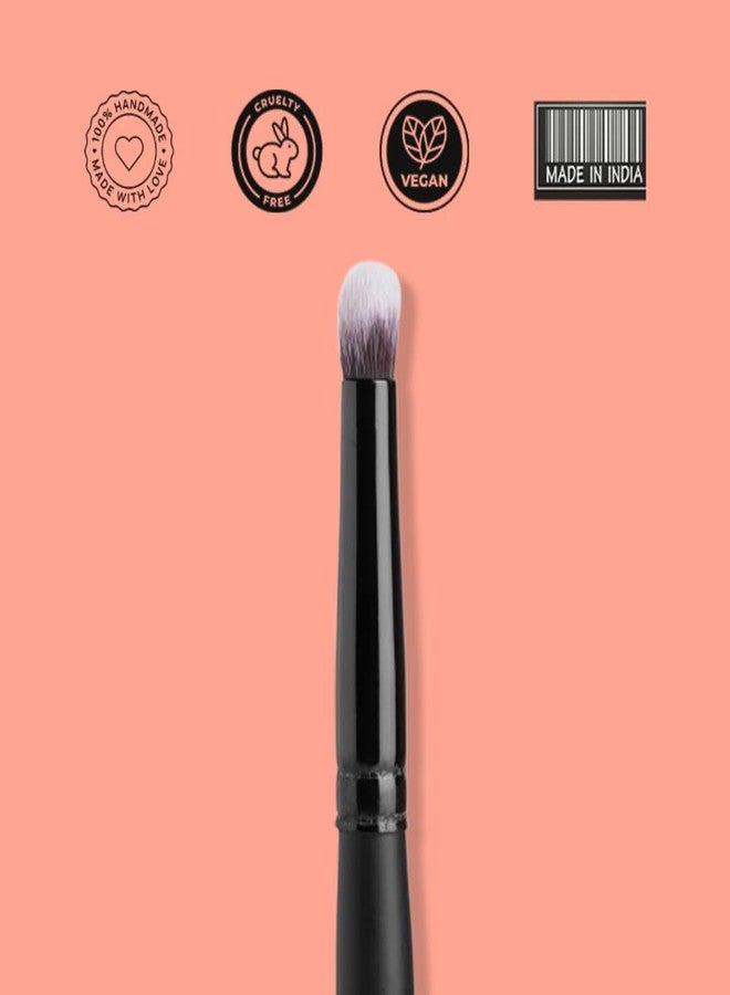 Cuffs N Lashes Pencil Brush E006 | Precision Eye Makeup Brush for Smudging &Detailing | Ultra Soft Bristles | Professional Eye Brush | Handmade in India | Cruelty-Free - Image 4